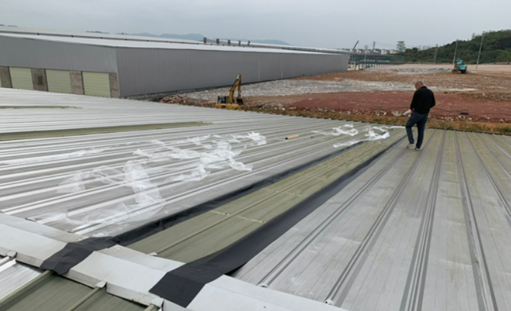 罗源厂房屋面防水维修案例